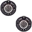 Front, Driver and Passenger Side Halogen Fog Light, With bulb(s), CAPA Certified