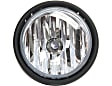 Front, Driver and Passenger Side Fog Lights, With bulb(s), Halogen