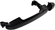 Front and Rear, Driver or Passenger Side Primed Exterior Door Handle, Without Key Hole