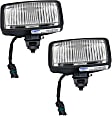 Front, Driver and Passenger Side Fog Lights, With bulb(s), Halogen