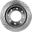 2019 Chevrolet Silverado 2500 HD - Front and Rear Brake Disc, Cross-drilled and Slotted, Vented, 8 Lugs, 6.0L 8Cyl, Pro-Line Series