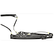 SETURO51337202480PRM Front, Driver and Passenger Side Power Window Regulator, Without Motor