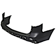 0010AB-89Q-0 Rear Primed Bumper Cover, White Glove Premium Unfolded Delivery, CAPA Certified