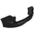 0013-89UQ-0 Rear, Primed Upper Bumper Cover, White Glove Premium Unfolded Delivery, CAPA CERTIFIED