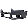2015 Audi S4 - Front Primed Bumper Cover, For Models Without Warning System, White Glove Delivery