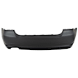 0054C-89A-0 Rear Primed Bumper Cover, White Glove Premium Unfolded Delivery,  Sedan, (2.5L/3.0L Engine), Without Park Distance Control