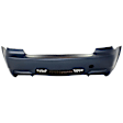 0054C-89F-0 Rear Primed Bumper Cover, White Glove Premium Unfolded Delivery