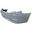 0056B-89-0 Rear Primed Bumper Cover, White Glove Premium Unfolded Delivery
