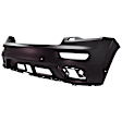 088-87UQU Front Primed Upper Bumper Cover, White Glove Premium Unfolded Delivery, CAPA Certified
