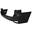 088-89 Rear Primed Upper Bumper Cover, White Glove Premium Unfolded Delivery