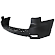 088-89B Rear Primed Upper Bumper Cover, White Glove Premium Unfolded Delivery