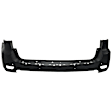 088D-89U Rear Primed Upper Bumper Cover, White Glove Premium Unfolded Delivery