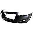 137-87-12 Front Primed Bumper Cover, White Glove Premium Unfolded Delivery