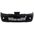 2011 Nissan Versa - Front Primed Bumper Cover,  For Models Without Spoiler, Sedan, White Glove Delivery