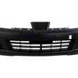 2011 Nissan Versa - Front Primed Bumper Cover,  For Models Without Spoiler, Sedan, White Glove Delivery