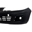 2011 Nissan Versa - Front Primed Bumper Cover,  For Models Without Spoiler, Sedan, White Glove Delivery