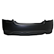 1601-89-0 Rear Primed Bumper Cover, White Glove Premium Unfolded Delivery,  Sedan