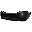 1601-89-0 Rear Primed Bumper Cover, White Glove Premium Unfolded Delivery,  Sedan