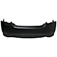 1601-89-0 Rear Primed Bumper Cover, White Glove Premium Unfolded Delivery,  Sedan