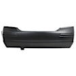 1601A-89Q-0 Rear Primed Bumper Cover, White Glove Premium Unfolded Delivery,  Sedan, CAPA Certified