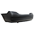 1601A-89Q-0 Rear Primed Bumper Cover, White Glove Premium Unfolded Delivery,  Sedan, CAPA Certified