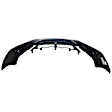 1614-87-3 Front Primed Bumper Cover, White Glove Premium Unfolded Delivery,  Without Parking Aid Sensor Holes