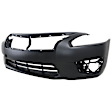 1614A-87-0 Front Primed Bumper Cover, White Glove Premium Unfolded Delivery,  Sedan