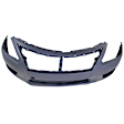 1614B-87Q-0 Front Primed Bumper Cover, White Glove Premium Unfolded Delivery,  Sedan CAPA Certified