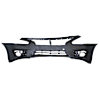 1614B-87Q-0 Front Primed Bumper Cover, White Glove Premium Unfolded Delivery,  Sedan CAPA Certified