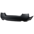 1614C-89Q-0 Rear Primed Bumper Cover, White Glove Premium Unfolded Delivery,  Sedan, CAPA Certified