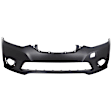 1626BA-87Q-0 Front Primed Bumper Cover, White Glove Premium Unfolded Delivery,  Except Nismo Model, CAPA Certified