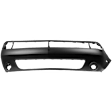 162-87AQ Front Primed Bumper Cover, White Glove Premium Unfolded Delivery,  With Fog Light Holes, CAPA CERTIFIED