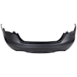1633-89Q-0 Rear Primed Bumper Cover, White Glove Premium Unfolded Delivery, CAPA Certified