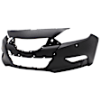 1633A-87-0 Front Primed Bumper Cover, White Glove Premium Unfolded Delivery,  Platinum/SL/SR/SV Models
