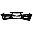 1633B-87-0 Front Primed Bumper Cover, White Glove Premium Unfolded Delivery