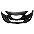1633B-87Q-0 Front Primed Bumper Cover, White Glove Premium Unfolded Delivery, CAPA Certified