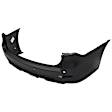 1643AF-89Q-0 Rear Primed Bumper Cover, White Glove Premium Unfolded Delivery, CAPA Certified