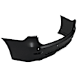 1643AF-89Q-0 Rear Primed Bumper Cover, White Glove Premium Unfolded Delivery, CAPA Certified