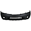 1658-87Q-0 Front Upper Primed, Lower Textured Bumper Cover, White Glove Premium Unfolded Delivery,  CAPA CERTIFIED