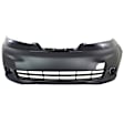 1660A-87-0 Front Textured Bumper Cover, White Glove Premium Unfolded Delivery,  S/SV Models
