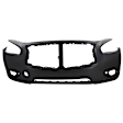 1713-87Q-0 Front Primed Bumper Cover, White Glove Premium Unfolded Delivery, CAPA Certified