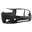 1713-87Q-0 Front Primed Bumper Cover, White Glove Premium Unfolded Delivery, CAPA Certified