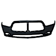 173A-87QU Front Primed Bumper Cover, White Glove Premium Unfolded Delivery, CAPA Certified