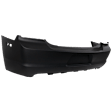 173A-89 Rear Primed Bumper Cover, White Glove Premium Unfolded Delivery,  Without Parking Aid Sensor Holes, Except SRT8