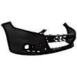 197-87QU Front Primed Bumper Cover, White Glove Premium Unfolded Delivery, CAPA Certified