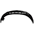 197A-87U Front Primed Bumper Cover, White Glove Premium Unfolded Delivery,  Without Tow Hook Hole