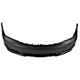 199-87A Front Primed Bumper Cover, White Glove Premium Unfolded Delivery,  With Fog Light Holes