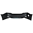 2817-89-1 Rear Primed Bumper Cover, White Glove Premium Unfolded Delivery, Sedan