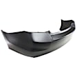 2817-89Q-0 Rear Primed Bumper Cover, White Glove Premium Unfolded Delivery,  Sedan, CAPA Certified
