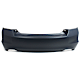 2817-89Q-1 Rear Primed Bumper Cover, White Glove Premium Unfolded Delivery,  Sedan, CAPA Certified